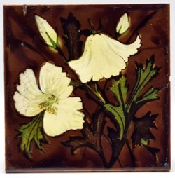 Antique Fireplace Tile by George Woolliscroft & Son? C1890 AE2