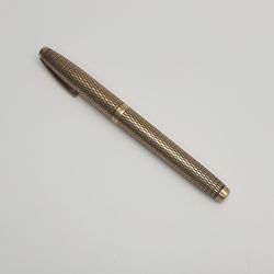 14ct GF Sheaffer Imperial Sovereign Diamond Cut Ballpoint Pencil