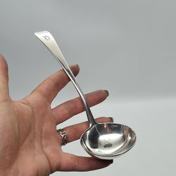 Antique Solid Silver Sauce Ladle by George Smith (III) & William Fearn 1795