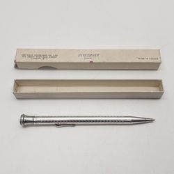 Sterling Silver Wahl Eversharp Mechanical Pencil Check Patttern 1932