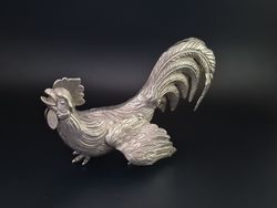 Spanish 915 Silver Fighting Rooster