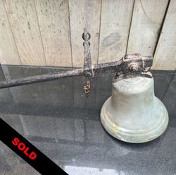 Mears & Co Large Bronze Bell School Bell Whitechapel Bell