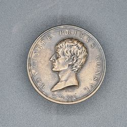 Napoleon Bonaparte Cisalpine Republic Medal Snuff/Tobacco Keepsake