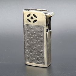 Sterling Silver Dunhill " UNITY" Semi-Automatic Lighter by Barker Brothers 1930